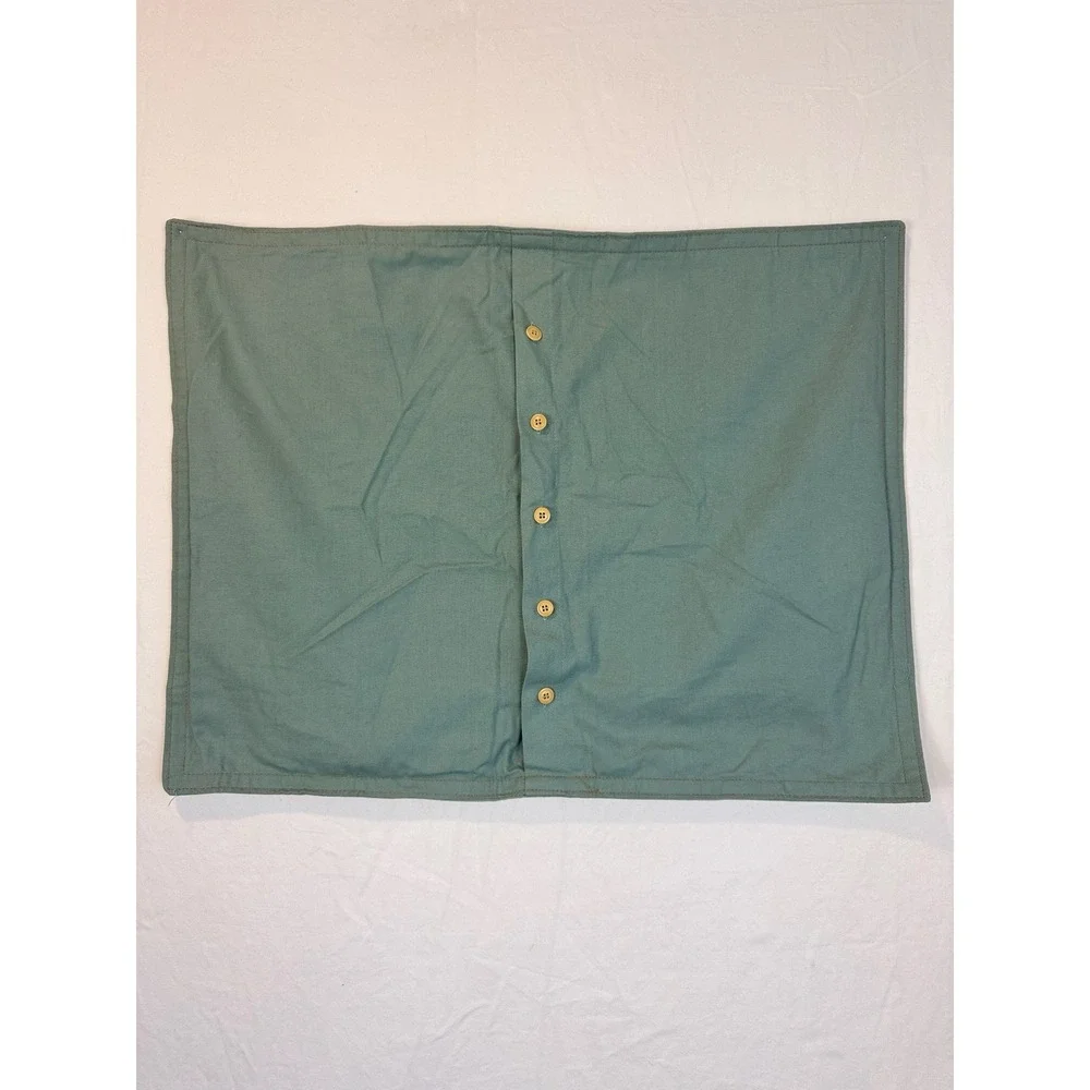 Lauren Ralph Lauren LRL Home Coastal Sea Mist Green‎ Pillow Sham NWOT 25.5